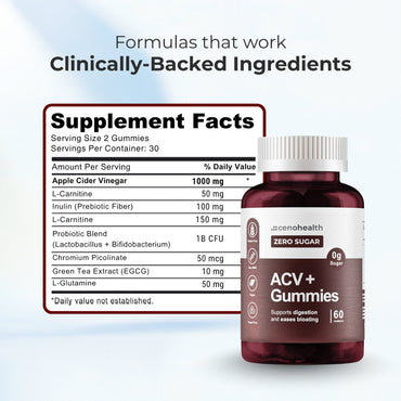 ACV + Probiotics Gummies